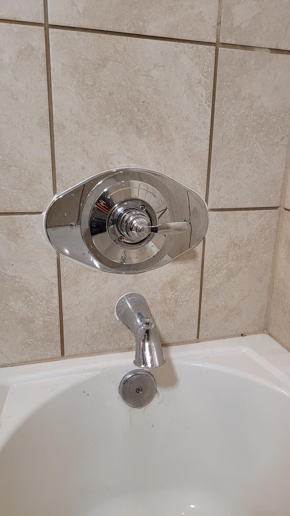 Finished shower valve replacement by Rooter-Man of Austin