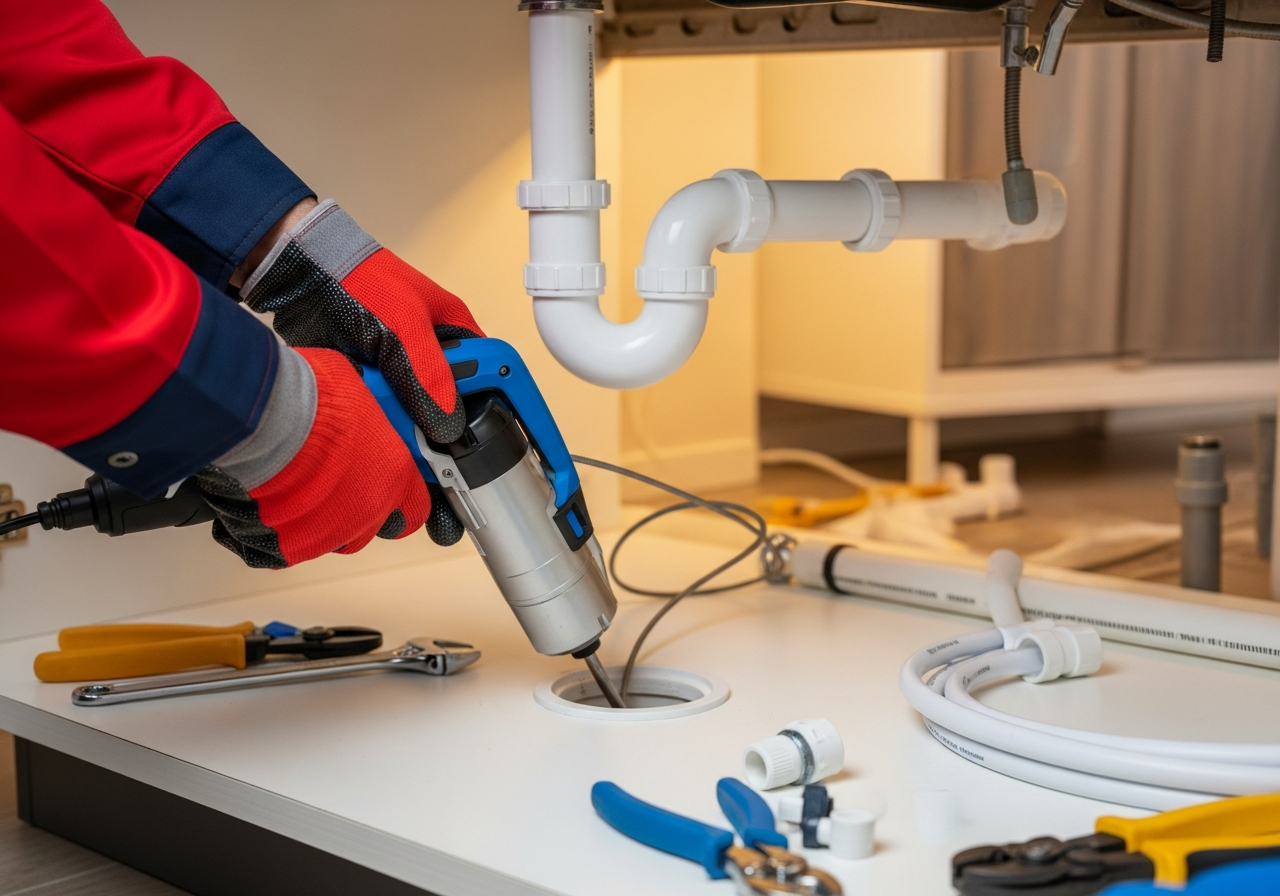 Drain cleaning in Austin